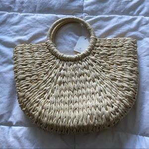 Wicker handbag